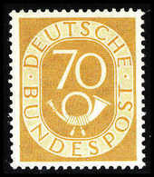 ** 70 Pfg., Tadellos Postfr., Fotobefund Schlegel BPP.<br/><b>Katalogpreis: 500,-</b> (Michel: 136) - Other & Unclassified