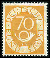 ** 70 Pfg., Tadellos Postfr.<br/><b>Katalogpreis: 500,-</b> (Michel: 136) - Other & Unclassified