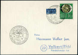 Wuppertal, Zwei Tadellose FDCs Mit Ausstellungs-ESST.<br/><b>Katalogpreis: 300,-</b> (Michel: 141/42) - Other & Unclassified