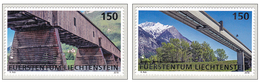 Liechtenstein 2018 Cept - Bridges Brücken Mountains MNH ** - Nuovi