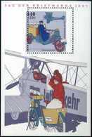 Tag-der-Briefmarke-Block, Abart: Nach Rechts Verschobene Kastenzähnung, Tadellos Postfrisch. (Michel: Bl.41 Abart) - Other & Unclassified