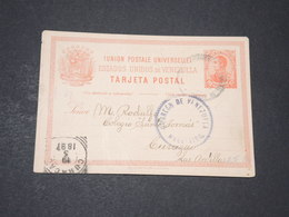 VENEZUELA - Entier Postal De Maracaibu Pour Curazao En 1897 - L 14313 - Venezuela