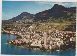 SUISSE,SWITZERLAND,SWISS,HELVETIA,SCHWEIZ,SVIZZERA,MONTREUX,VUE AERIENNE JAEGER - Montreux