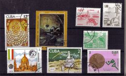 LOT DE TIMBRES OBLITERE - Colecciones & Series