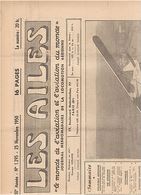 LES AILES - AVIATION - N° 1295 - 1950. - Vliegtuig