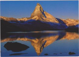 SUISSE,SVIZZERA,HELVETIA,VALAIS,VIEGE,ZERMATT,RIFFELALP MIT MATTERHORN,CERVIN - Viège