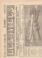 LES AILES - AVIATION - N° 1292- 1950. - Flugzeuge