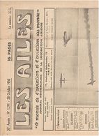 LES AILES - AVIATION - N° 1291- 1950. - Flugzeuge