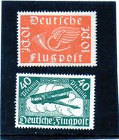 B - 1919 Germania - Impero - Aerei (linguellati) - Unused Stamps