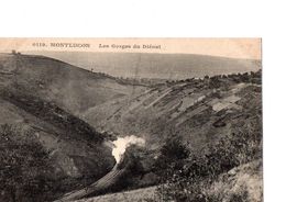 Montluçon Les Gorges Du Diénat  Animée Train à Vapeur - Montlucon