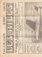 LES AILES - AVIATION - N° 1282 - 1950. - Vliegtuig