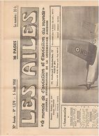 LES AILES - AVIATION - N° 1279 - 1950. - Flugzeuge