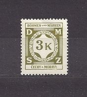 Bohemia & Moravia Böhmen Und Mähren 1941 MNH ** Mi D 10 Sc O 10 Dienstmarken I. Neue Zeichnung. - Ungebraucht