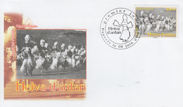 Enveloppe  FDC  1er  Jour  POLYNESIE   Heiva  D' Antan   2009 - FDC