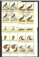 1989 Vaticano Vatican UCCELLI  BIRDS 4 Serie Di 8v. Usate FDC USED - Unclassified