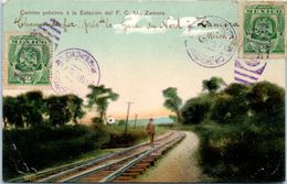 Delcampe - AMERIQUE -  MEXIQUE -- Camino Proximo à La Estacion - Mexiko
