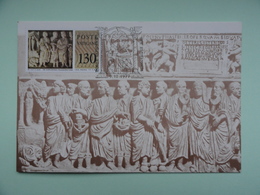 CARTE MAXIMUM CARD SARCOPHAGE PALEOCHRISTIANO VATICAN - Mythology