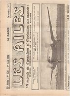 LES AILES - AVIATION - N° 1261 - 1950. - Flugzeuge