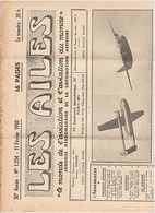 LES AILES - AVIATION - N° 1254 - 1950. - Vliegtuig