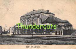 CPA BOURG LEOPOLD STATION GARE STATIE - Leopoldsburg