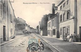 10- MUSSY-SUR-SEINE- RUE GAMBETTA - Mussy-sur-Seine