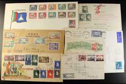 BRITISH AFRICA POSTAL HISTORY  1935-1980s COVERS & CARDS Accumulation In A Large Packet, Incl. Useful Range Of Rhodesia  - Other & Unclassified