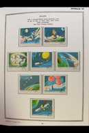 SPACE - APOLLO 12 & 13  A Most Interesting & Attractive Collection, Mostly Never Hinged Mint, Presented In A Dedicated P - Non Classificati