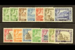 1939  Geo VI Set Complete Incl ½d Shade, SG 16/27, Vf Mint. (14 Stamps) For More Images, Please Visit Http://www.sandafa - Aden (1854-1963)
