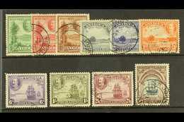 1932  Tercentenary Complete Set, SG 81/90, Very Fine Used, Few Tone Spots On Lower Values. Pretty! (10 Stamps) For More  - Other & Unclassified