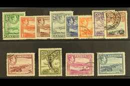 1938-51  Complete Definitive Set, SG 98/109, Very Fine Used. (12 Stamps) For More Images, Please Visit Http://www.sandaf - Other & Unclassified