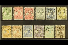 OFFICIALS  1914 USED KANGAROO Set To 2s, SG O16/O26, Good To Fine Used (12 Stamps) For More Images, Please Visit Http:// - Altri & Non Classificati