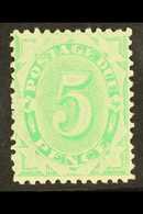 POSTAGE DUES  1902-04 5d Emerald-green Perf 11½,12, SG D17, Fine Mint, Very Fresh. For More Images, Please Visit Http:// - Altri & Non Classificati