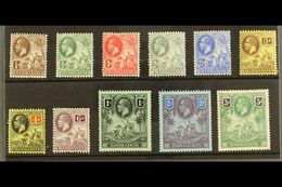 1912-16  Definitives Complete Set, SG 170/80, Very Fine Mint. Fresh! (11 Stamps) For More Images, Please Visit Http://ww - Barbados (...-1966)