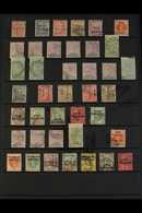 1885-1902 ALL DIFFERENT USED COLLECTION  With British Bechuanaland 1885-87 Wmk CA 3d Plus Wmk Anchor Set To 6d, 1888 Set - Other & Unclassified