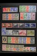 1937-60 MINT COLLECTION  Presented On A Stock Page. Includes KGVI To 1s, QEII Inc 1955-58 Set With Listed Shade. Lovely  - Other & Unclassified