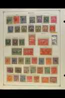 1866-1982 SUBSTANTIAL MINT AND USED COLLECTION  On A Thick Pile Of Pages. The 19th Century Mainly Used Including Some Be - Altri & Non Classificati