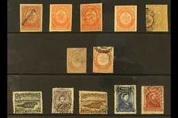 EARLY FORGERIES  A "used" Or "unused" Group Of 1857-73 Forged Issues, Includes An 1857-64 Imperf Range With 2d X4 With S - Other & Unclassified