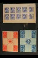 1940-1963 EXTENSIVE MINT AND USED COLLECTION  Presented On A Pile Of Printed Pages, Many With No Spaces Left To Fill, A  - Altri & Non Classificati
