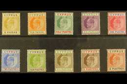 1904-10  KEVII (wmk Mult Crown CA) Set To 12pi, SG 60/69, Very Fine Mint. (10 Stamps) For More Images, Please Visit Http - Altri & Non Classificati