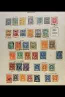 1865-1930's OLD COLLECTION  On Pages, Mint & Used Stamps, Some With Small Imperfections As Usual But Generally Good Cond - Ecuador