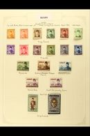 GAZA, EGYPTIAN OCCUPATION  1948-58 VERY FINE MINT COLLECTION, Neatly Arranged, We See 1948 Definitives, Airmails, Expres - Altri & Non Classificati