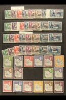 1944-48 ALL DIFFERENT VERY FINE MINT OR NHM COLLECTION  Includes 1944 All Four Overprinted Sets Complete NHM, 1946 Thick - Falkland