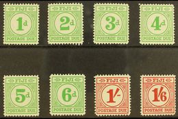 POSTAGE DUE  1940 Complete Set, SG D11/D18, Very Fine Mint. (8 Stamps) For More Images, Please Visit Http://www.sandafay - Fiji (...-1970)