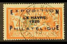 1929  2f Red & Blue-green Philatelic Exhibition Overprint (SG 470, Yvert 257A), Fine Cds Used With Special Exhibition Cd - Altri & Non Classificati