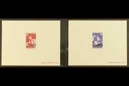 REUNION  1971 Red Cross EPREUVES DE LUXE Complete Set, Yvert 404/05, Very Fine & Fresh Condition. (2 Epreuves) For More  - Other & Unclassified