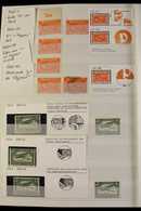 1919-1923 PLATE FLAWS & VARIETIES.  INTERESTING COLLECTION Of Identified Varieties In A Stockbook, Mint (some Never Hing - Altri & Non Classificati