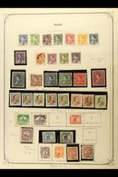 1933-74 EXTENSIVE COLLECTION  ALL DIFFERENT, Mint Or Used Ranges On Printed Pages. A Wealth Of Complete Definitive (1934 - Iraq