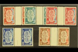 1948  New Year Set Of Vertical Gutter Pairs, Bale 10/14b, Mint Never Hinged. (5) For More Images, Please Visit Http://ww - Altri & Non Classificati