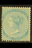 1860-70  1d Pale Greenish Blue, SG 1a, Mint With Large Part Gum, One Shorter Perf At Base. For More Images, Please Visit - Giamaica (...-1961)