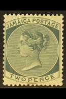 1883-97  2d Slate, SG 20a, Fine Never Hinged Mint. For More Images, Please Visit Http://www.sandafayre.com/itemdetails.a - Giamaica (...-1961)
